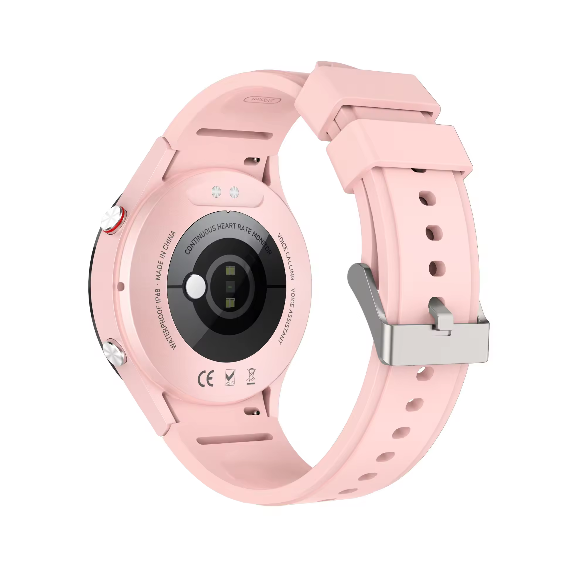 Factory new high-quality men's and women's sports smart watch IP68 waterproof multi-functional luxury pink smart watch